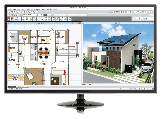 3D建築CADシステム ARCHITREND ZERO